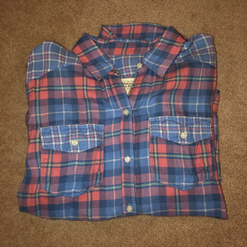 Abercrombie and Fitch flannel